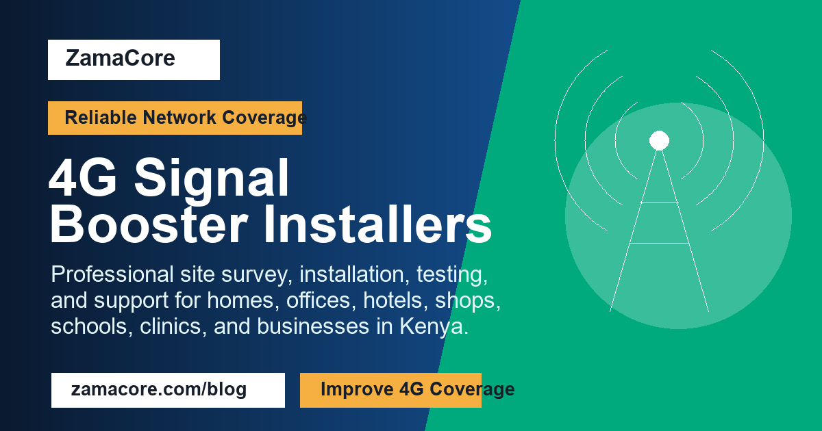 4G Signal Booster Installation for Hotels