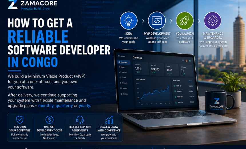 Reliable Software Developer in Congo