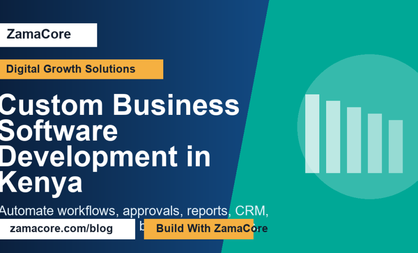 Custom Business Software Development in Kenya