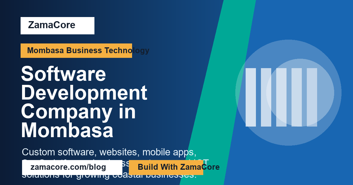 Software Development Company in Mombasa