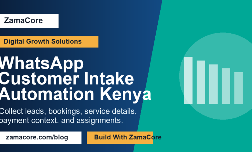 WhatsApp Customer Intake Automation Kenya