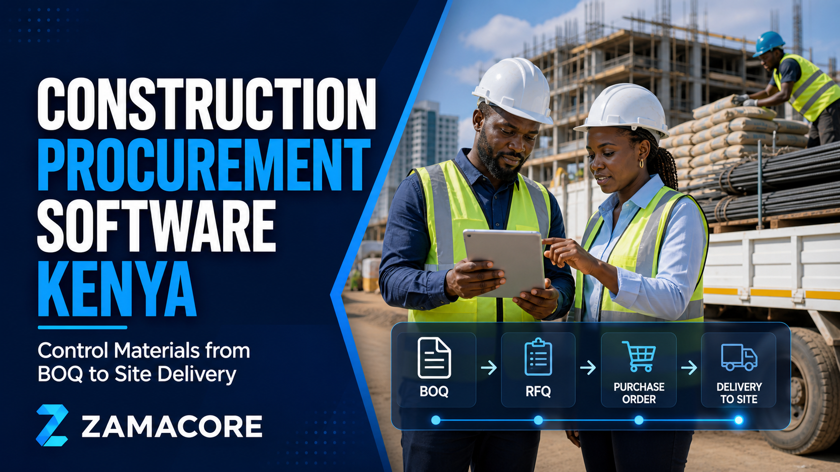 Construction Procurement Software Kenya flyer