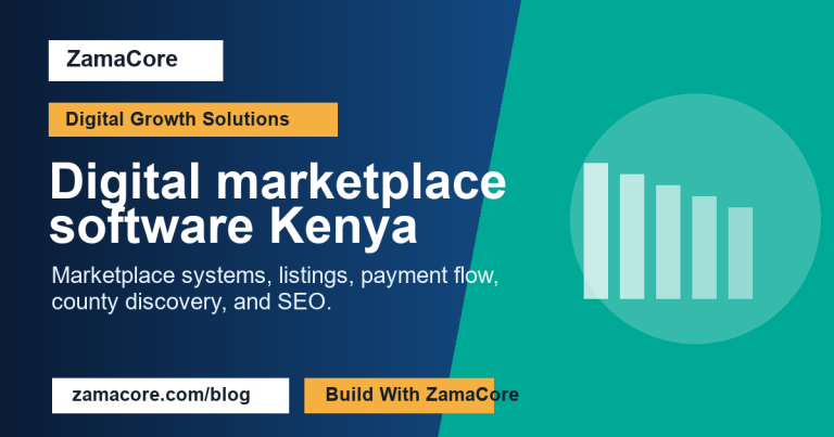 Digital marketplace software Kenya