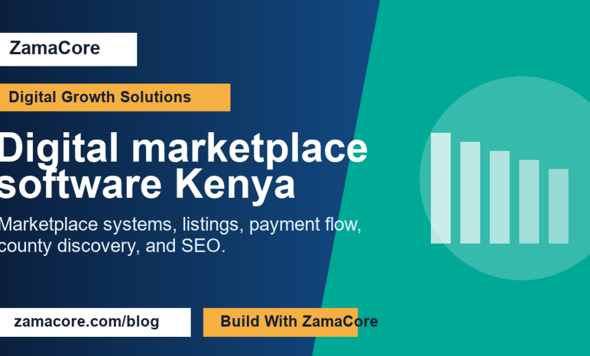 Digital marketplace software Kenya
