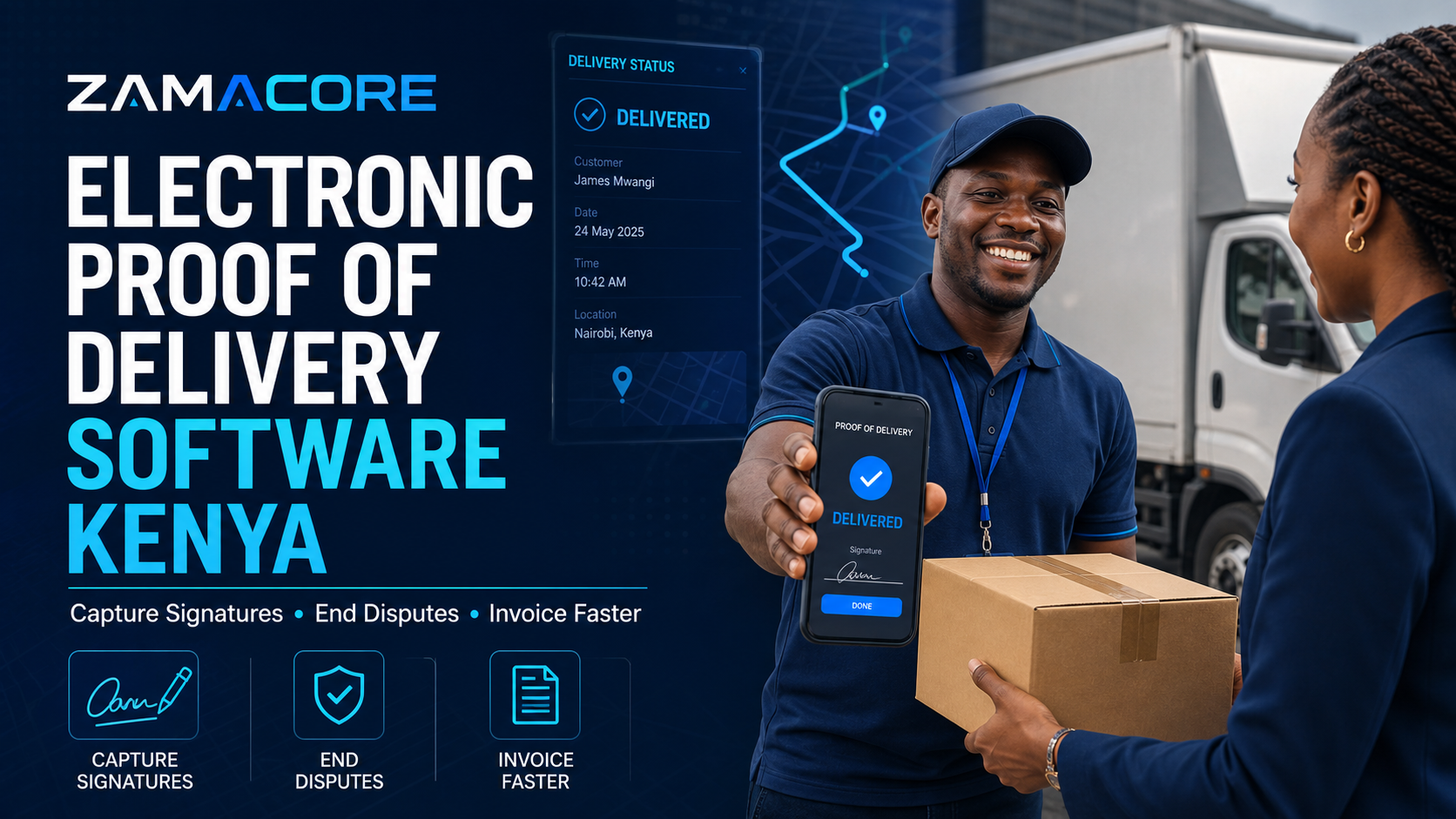 Electronic Proof of Delivery Software Kenya for Logistics and Distribution