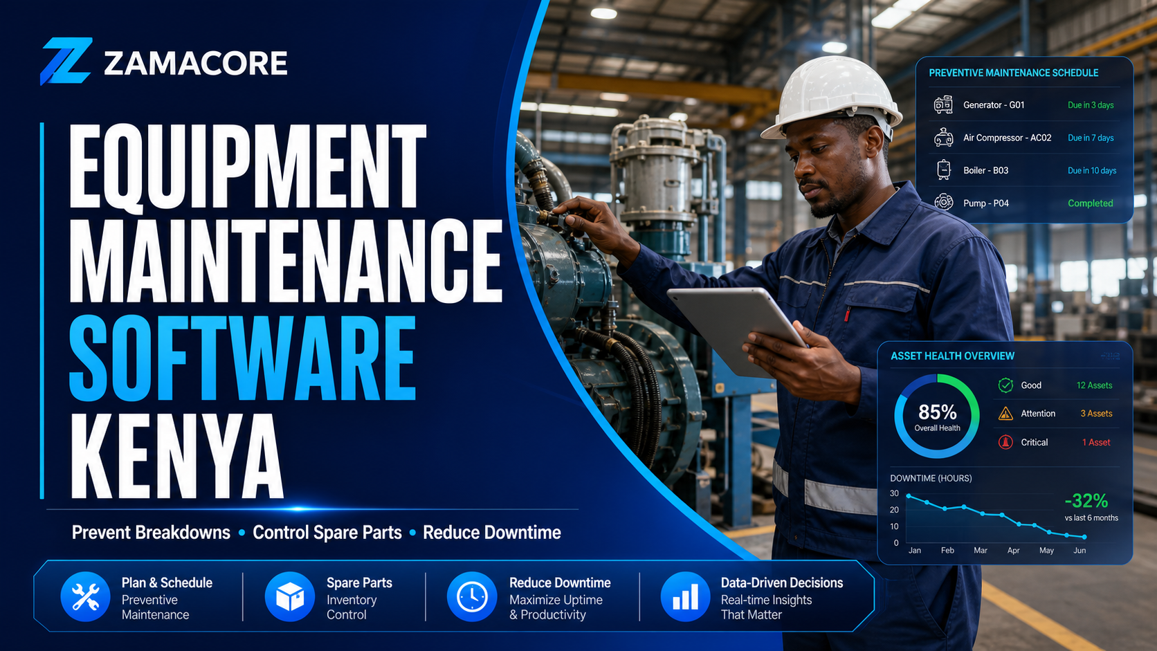 Equipment Maintenance Software Kenya flyer