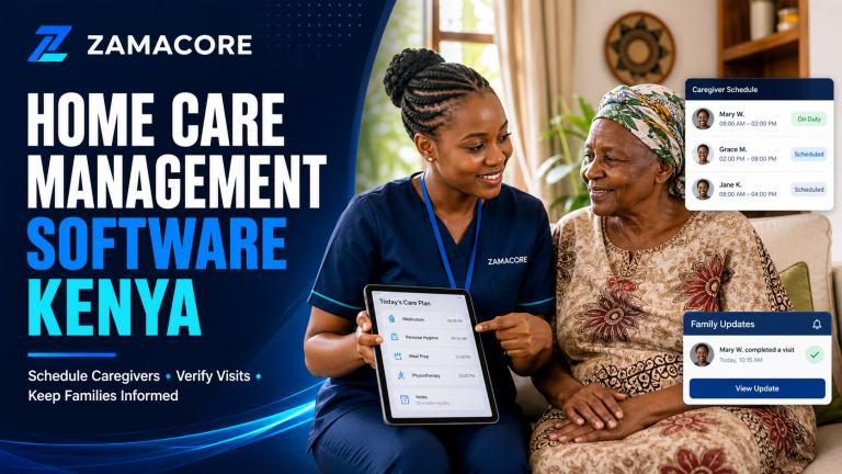 Home Care Management Software Kenya flyer