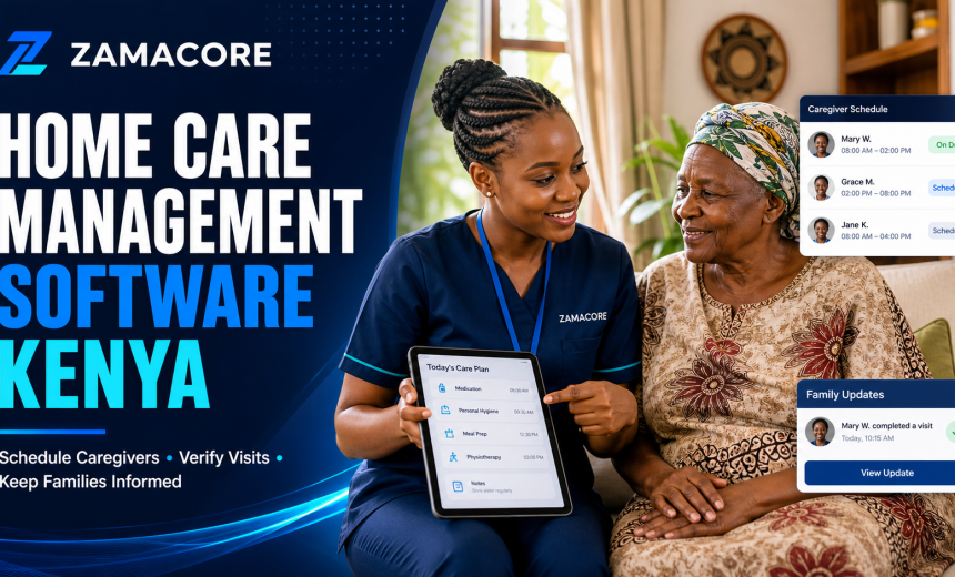 Home Care Management Software Kenya flyer