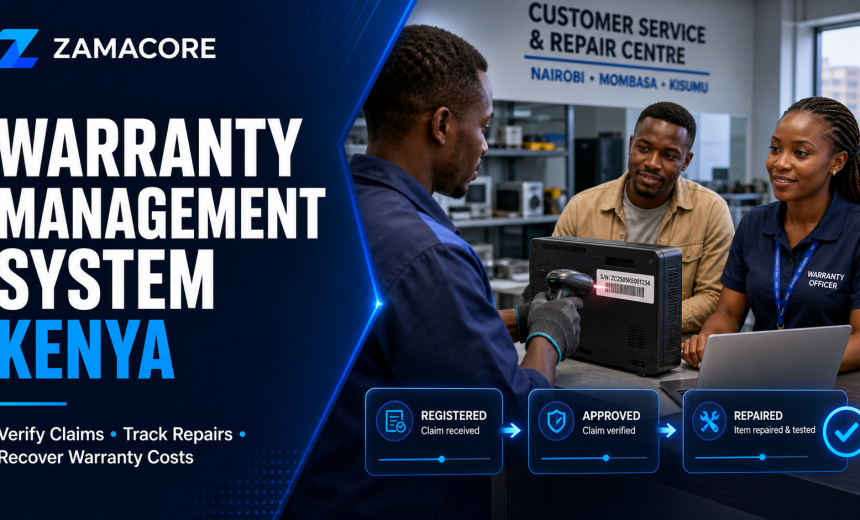 Warranty Management System Kenya flyer