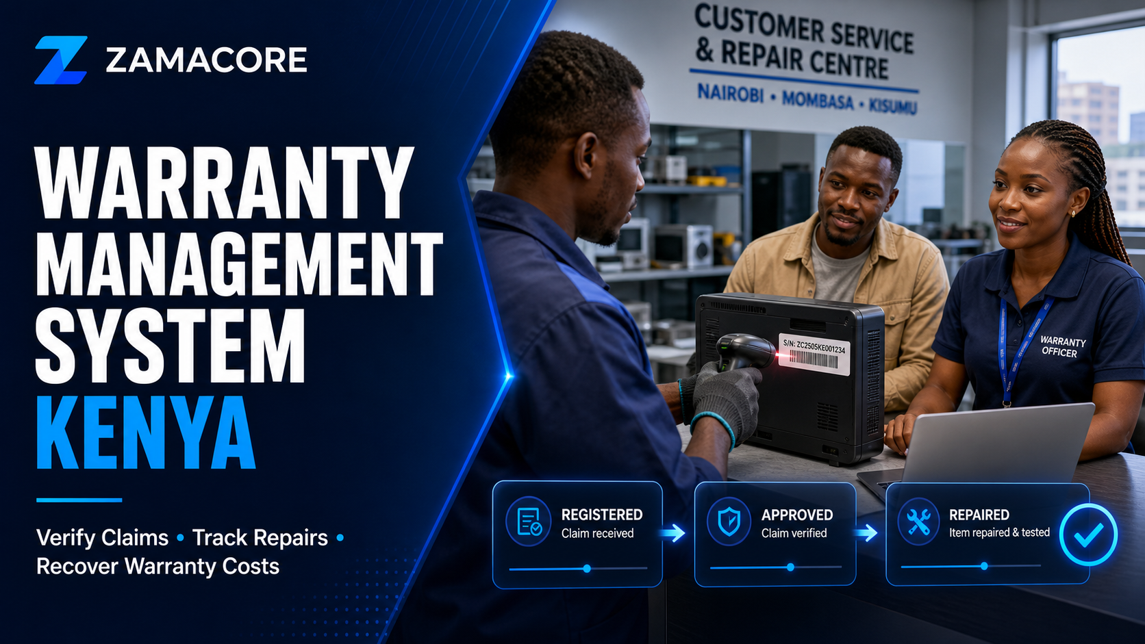 Warranty Management System Kenya flyer