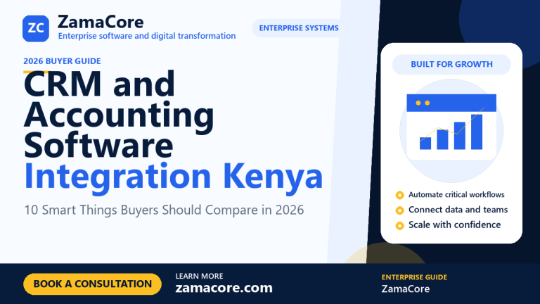 CRM and Accounting Software Integration Kenya