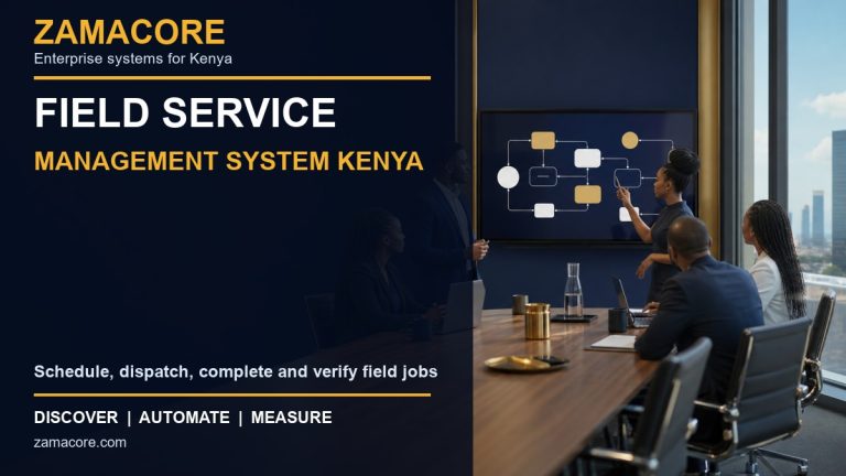 Field Service Management System Kenya