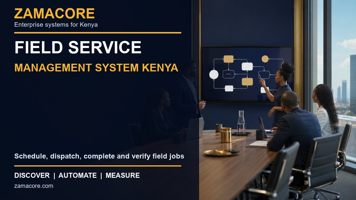 Field Service Management System Kenya