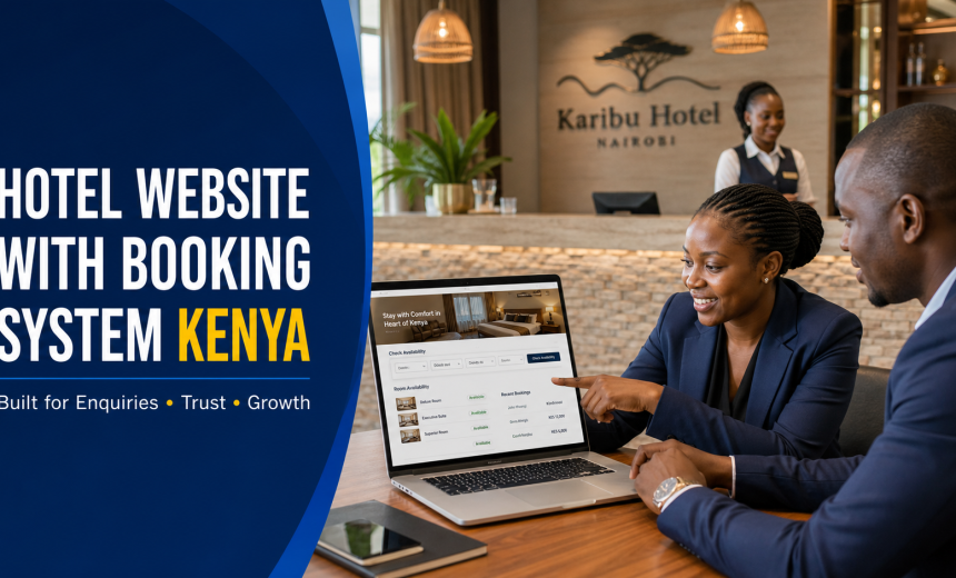 Hotel Website with Booking System Kenya