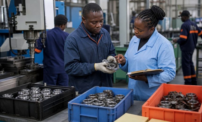 Manufacturing scrap rework tracking software Kenya quality inspection of accepted and defective parts