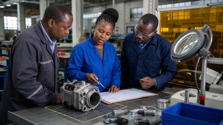 Quality nonconformance CAPA software Kenya root cause review on a factory floor