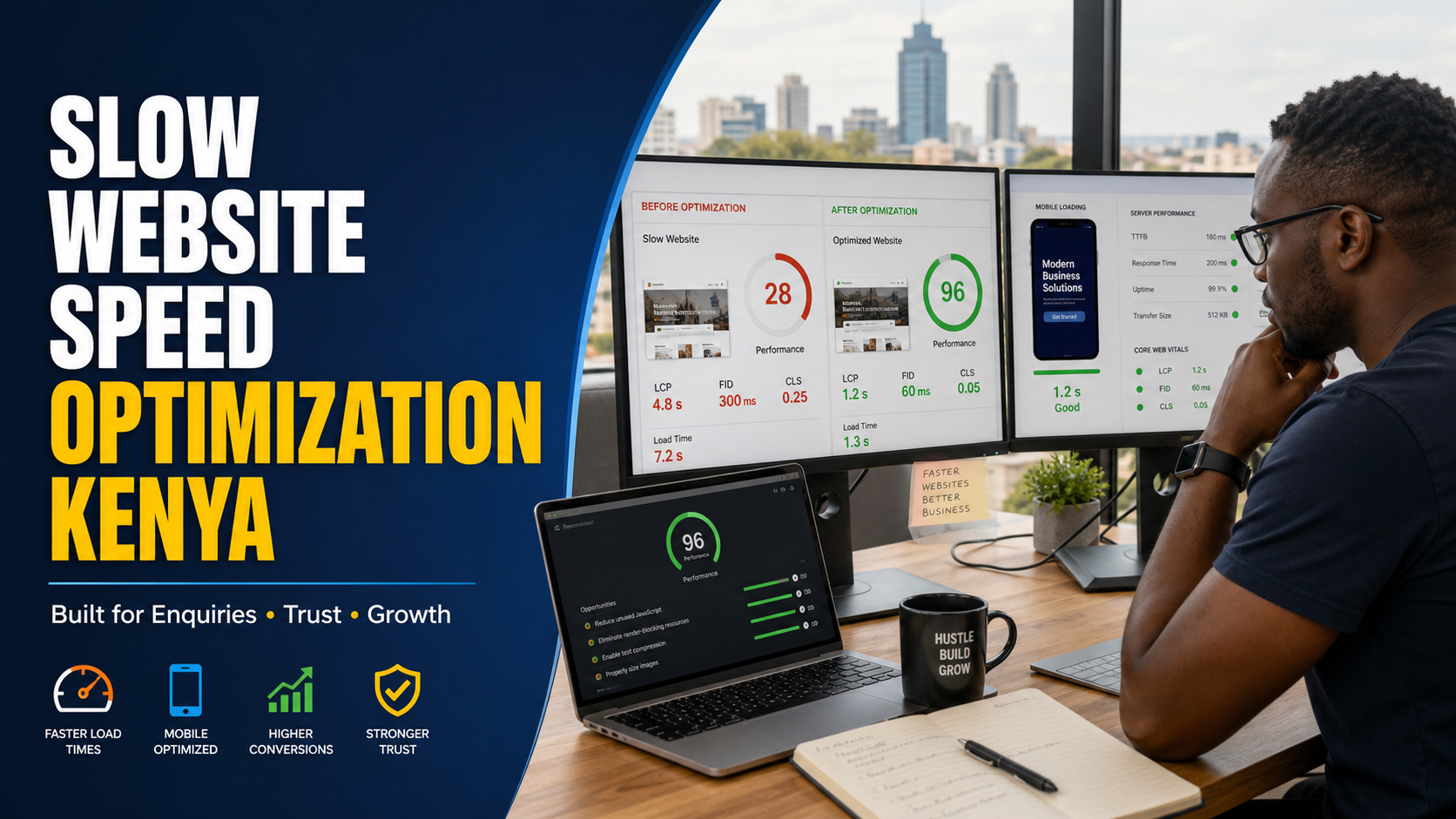 Slow Website Speed Optimization Kenya