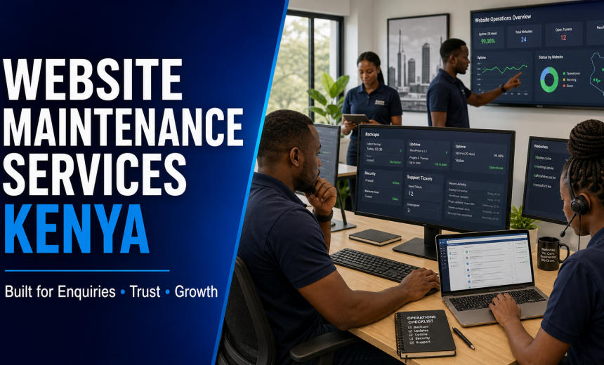 Website Maintenance Services Kenya