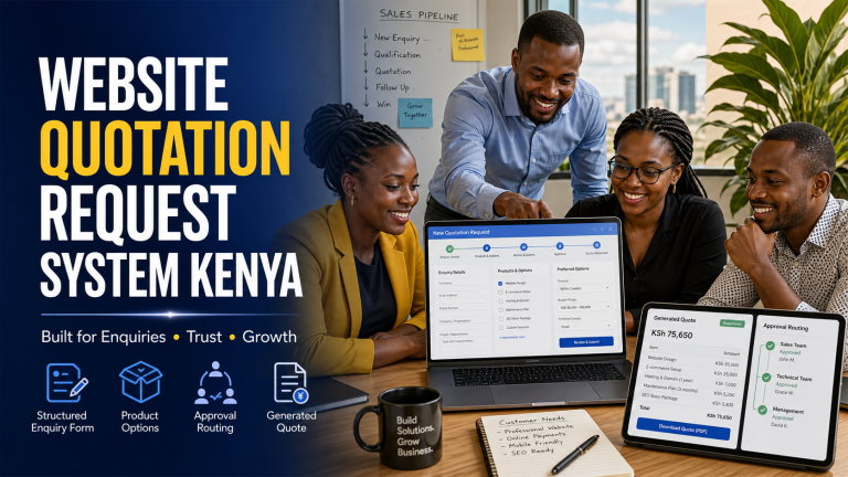 Website Quotation Request System Kenya