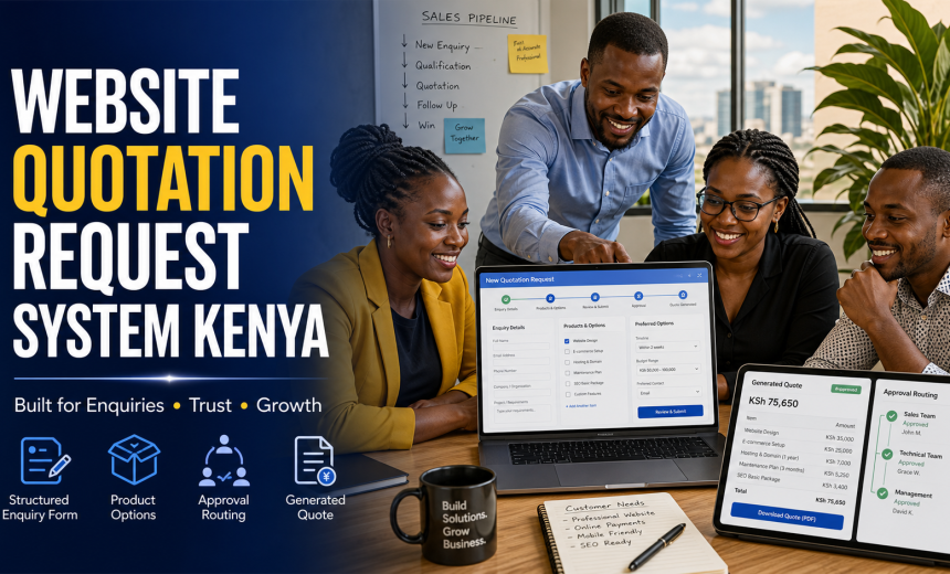 Website Quotation Request System Kenya