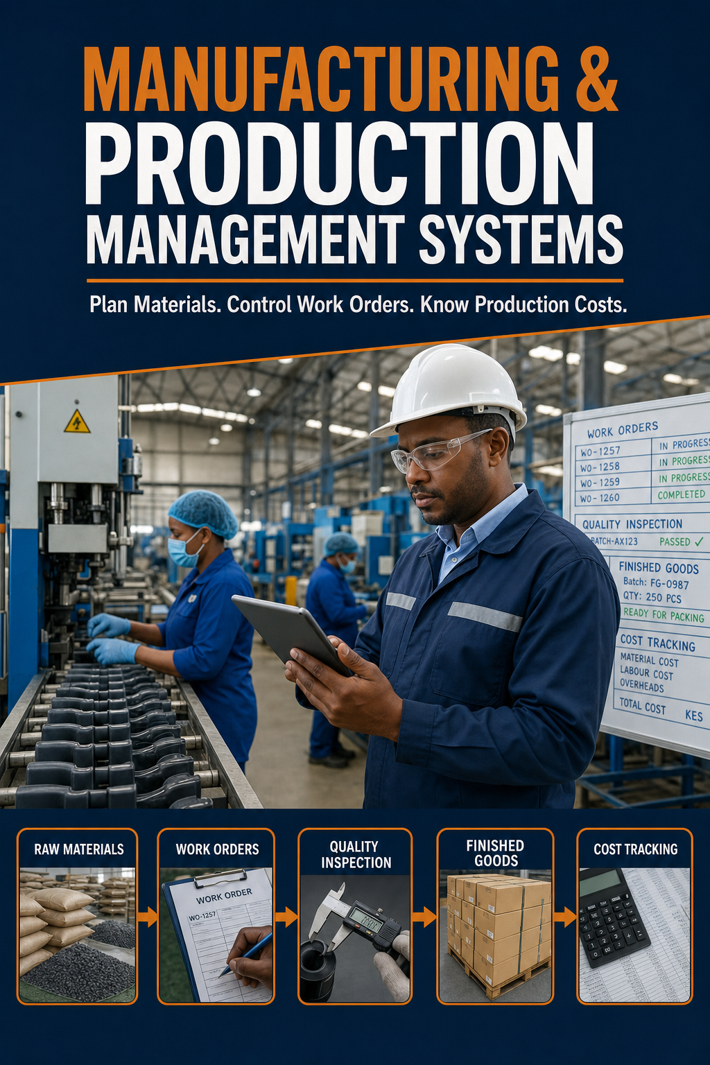 Manufacturing and Production Management Systems