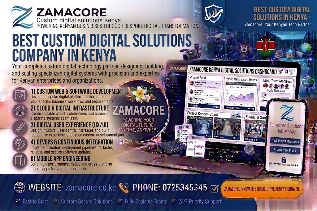 Custom digital solutions Kenya