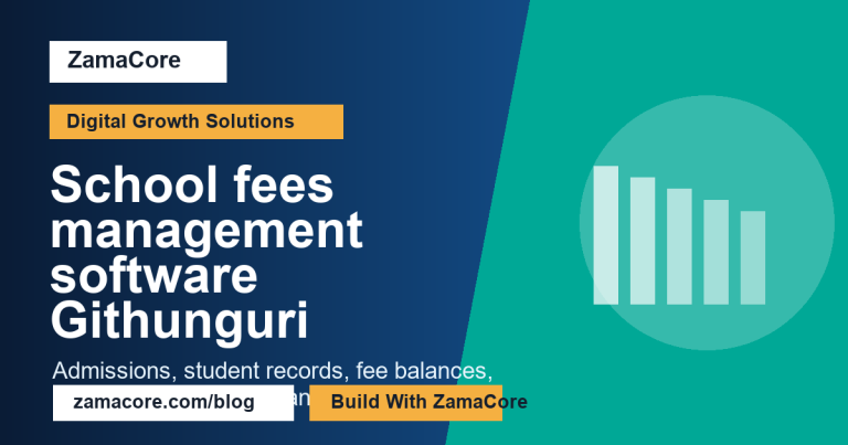School fees management software Githunguri